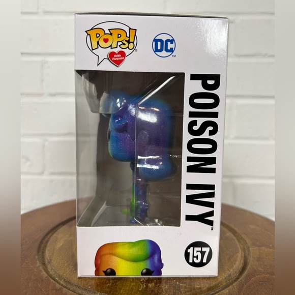 NWT Poison Ivy Rainbow Funko Pop - Picture 3 of 5